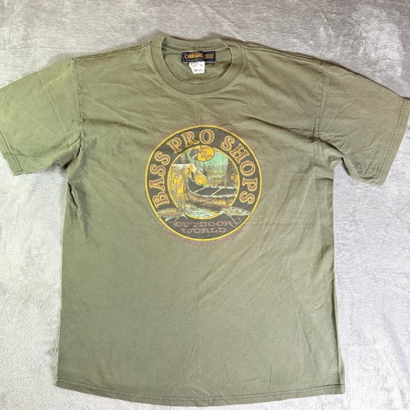 Bass Pro Shops Other - VTG Carrousel Bass Pro Shops Outdoor World Graphic T Shirt XL USA Made